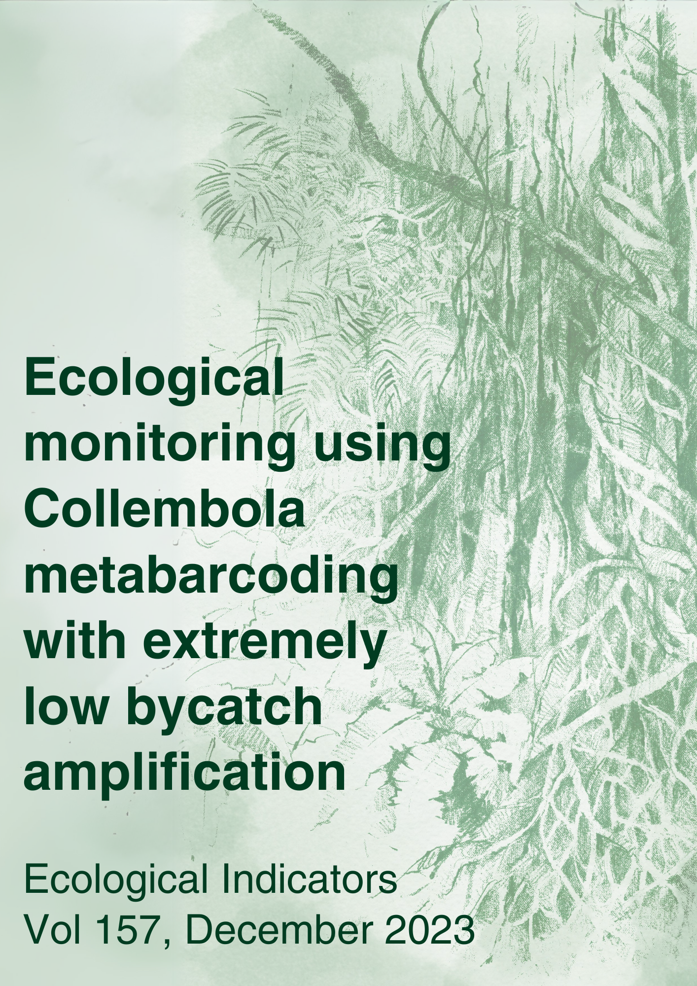 Ecological monitoring using Collembola metabarcoding with extremely low bycatch amplification