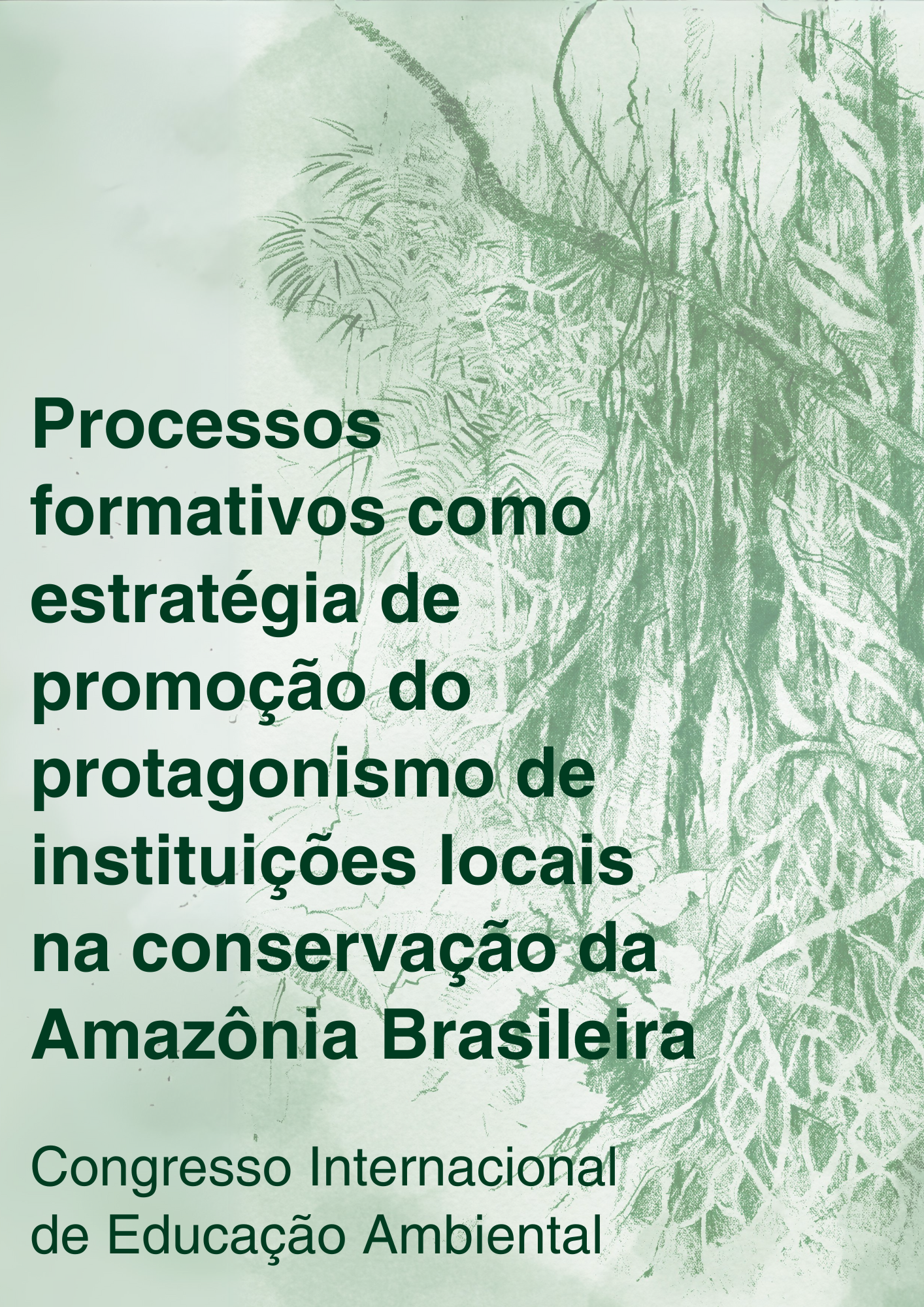 Processos formativos como estratégia de promoção do protagonismo de instituições locais na conservação da Amazônia Brasileira – Congresso Internacional de Educação Ambiental